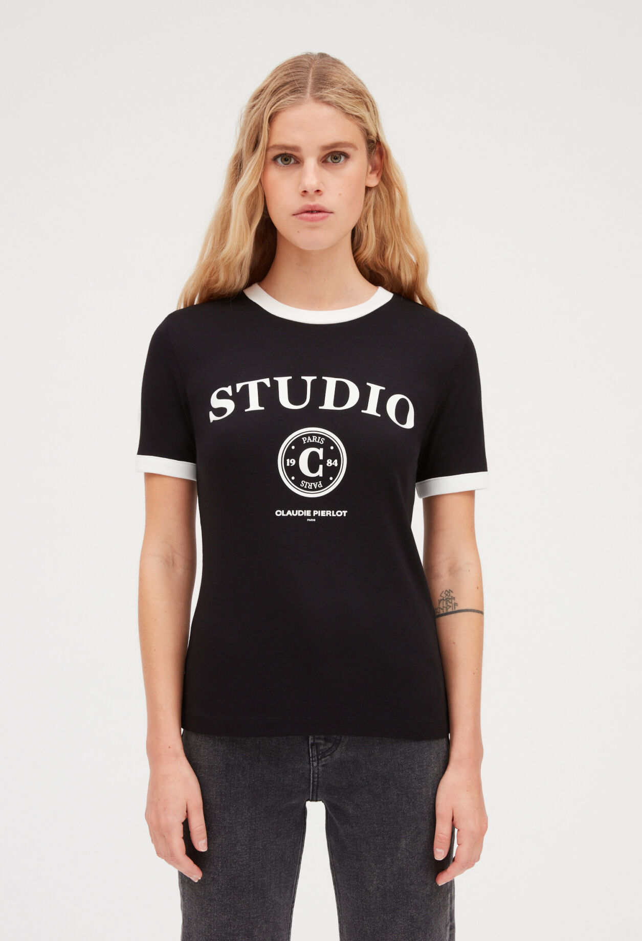 T-shirt bicolore Studio
