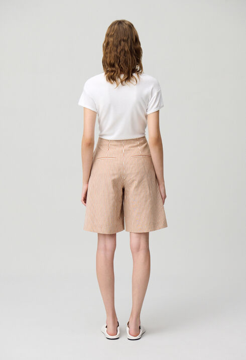 Short rayé