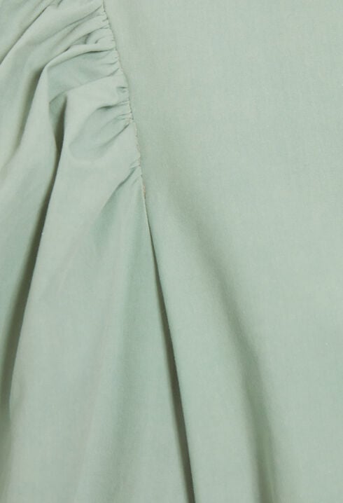 Robe courte cache-cœur