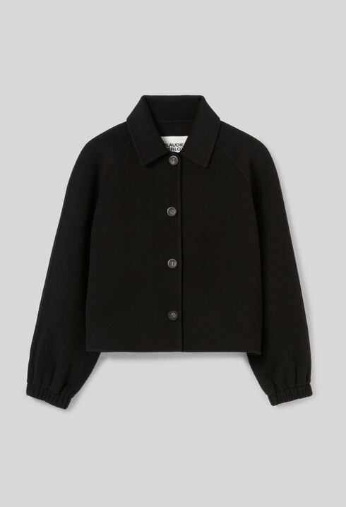 Veste courte col chemise