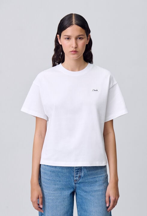 T-shirt large coton