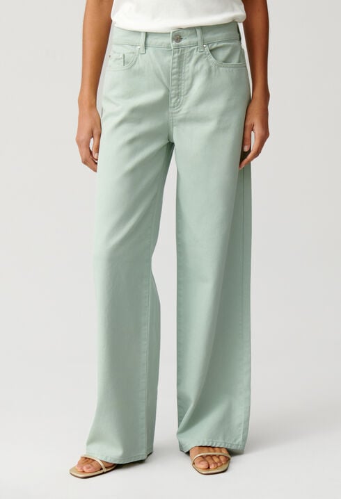 Jean Michel droit baggy amande