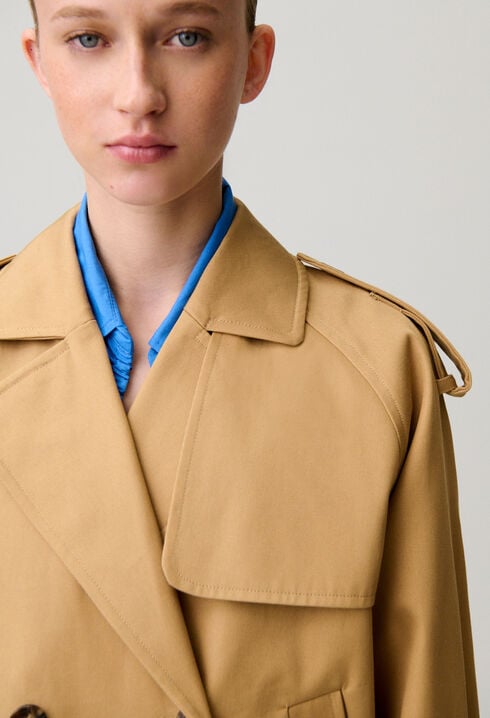 Blouson trench court