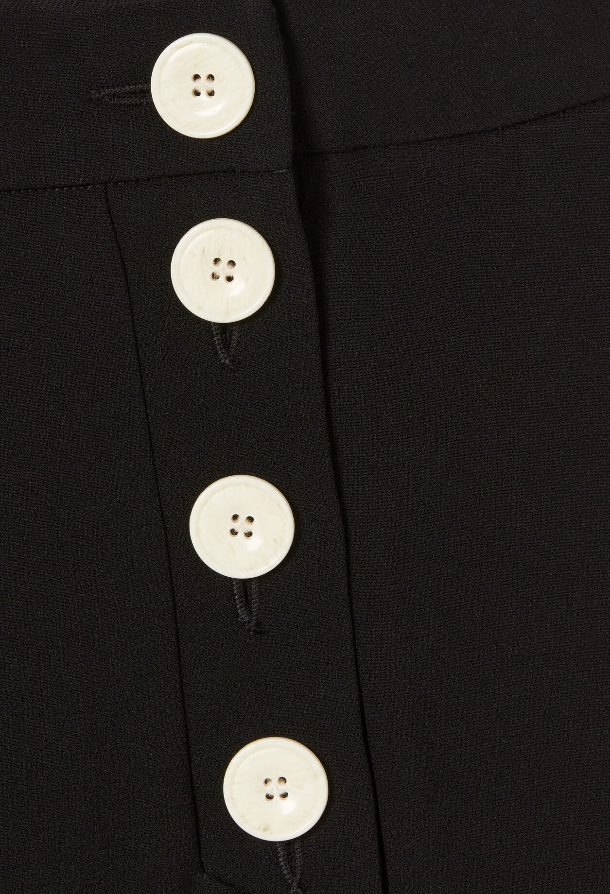Pantalon droit à pont