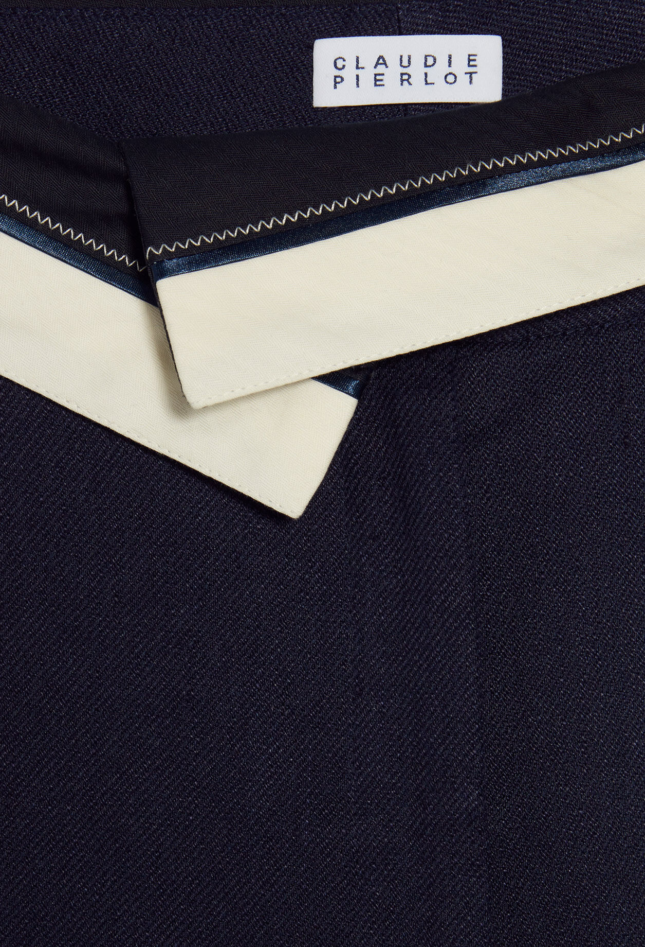 Pantalon tailleur taille haute