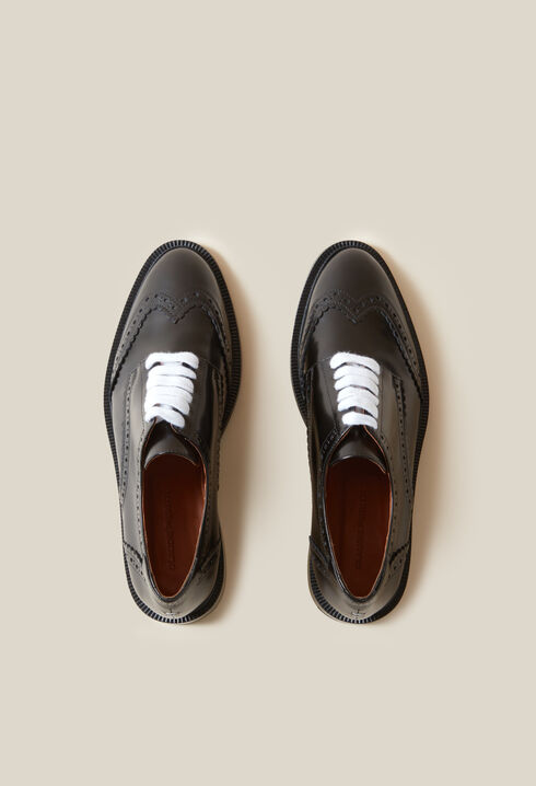 Derbies cuir vernis