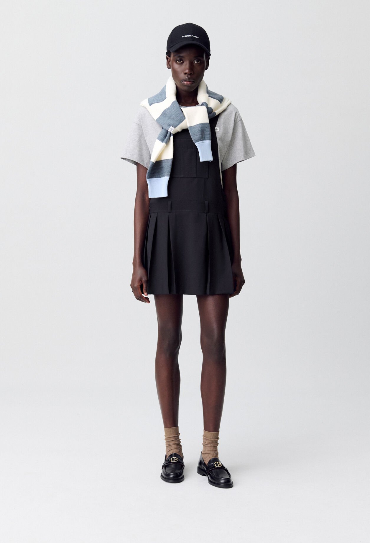 Robe salopette courte