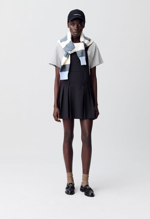 Robe salopette courte