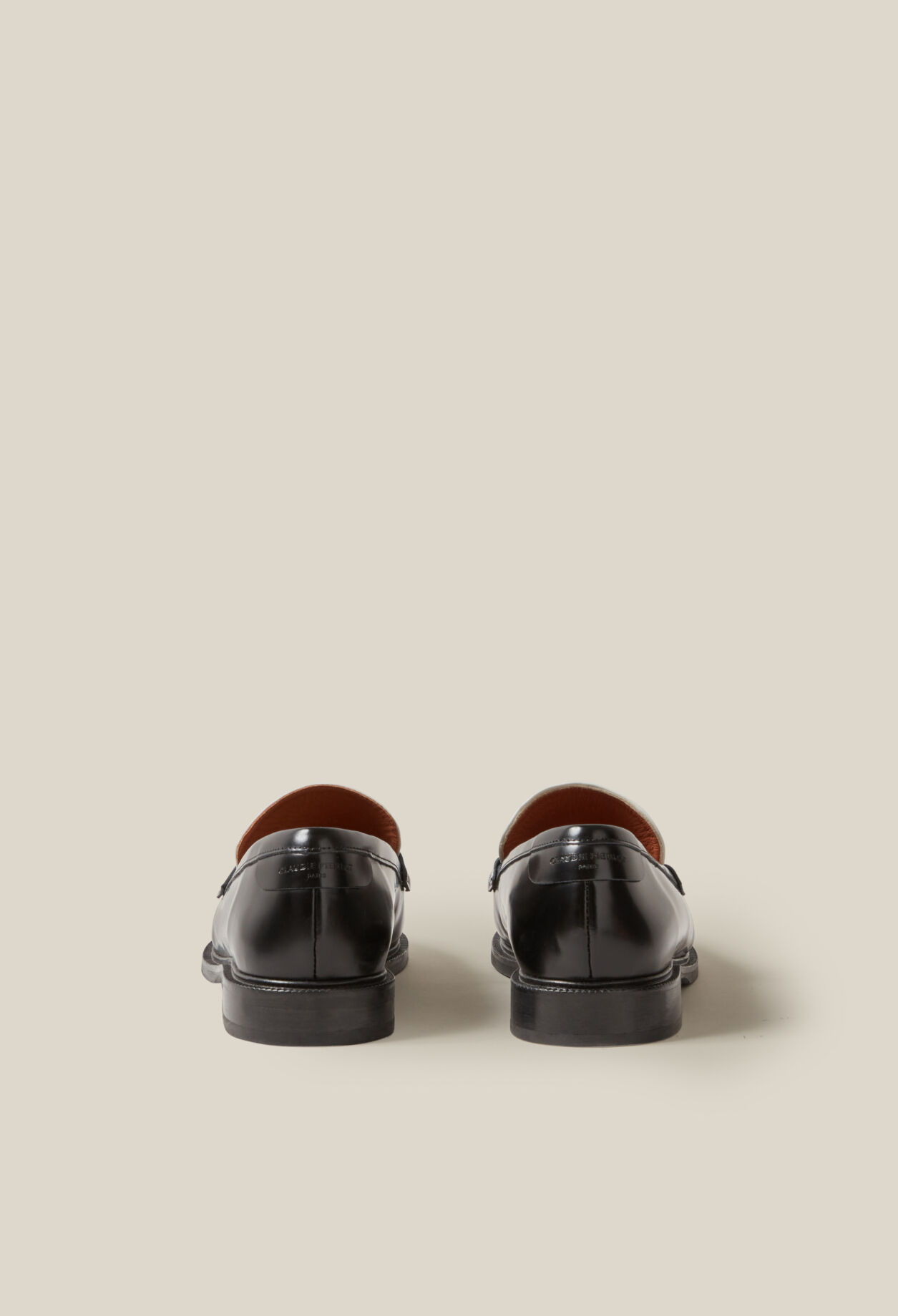 Mocassins cuir bicolore