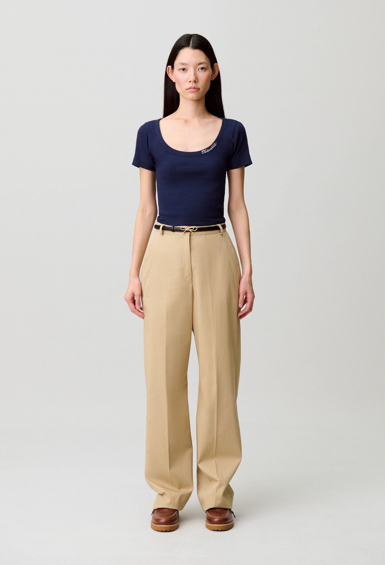 T-Shirt coton brod&eacute;