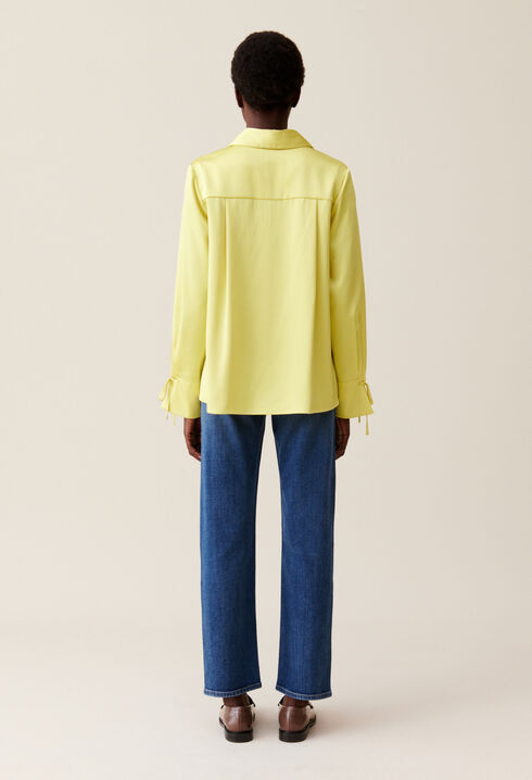 Blouse fluide col ouvert