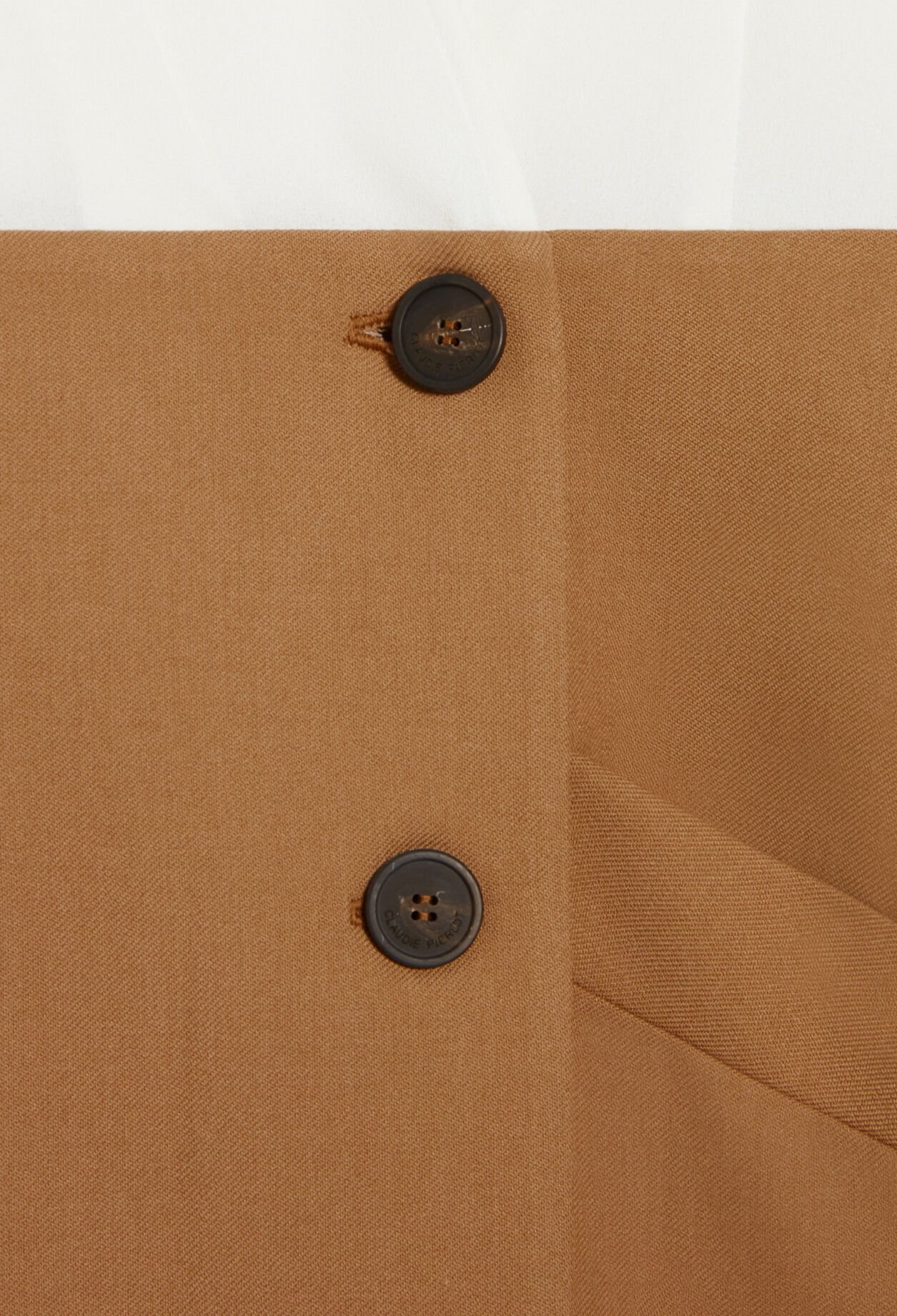 Robe tailleur courte bicolore