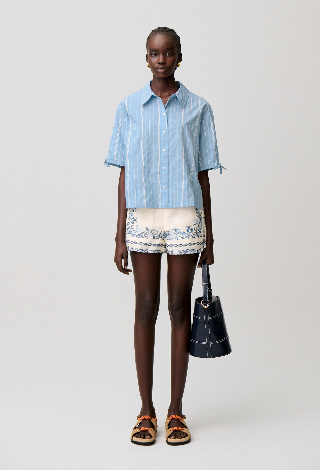 Chemise ray&eacute;e Claudine