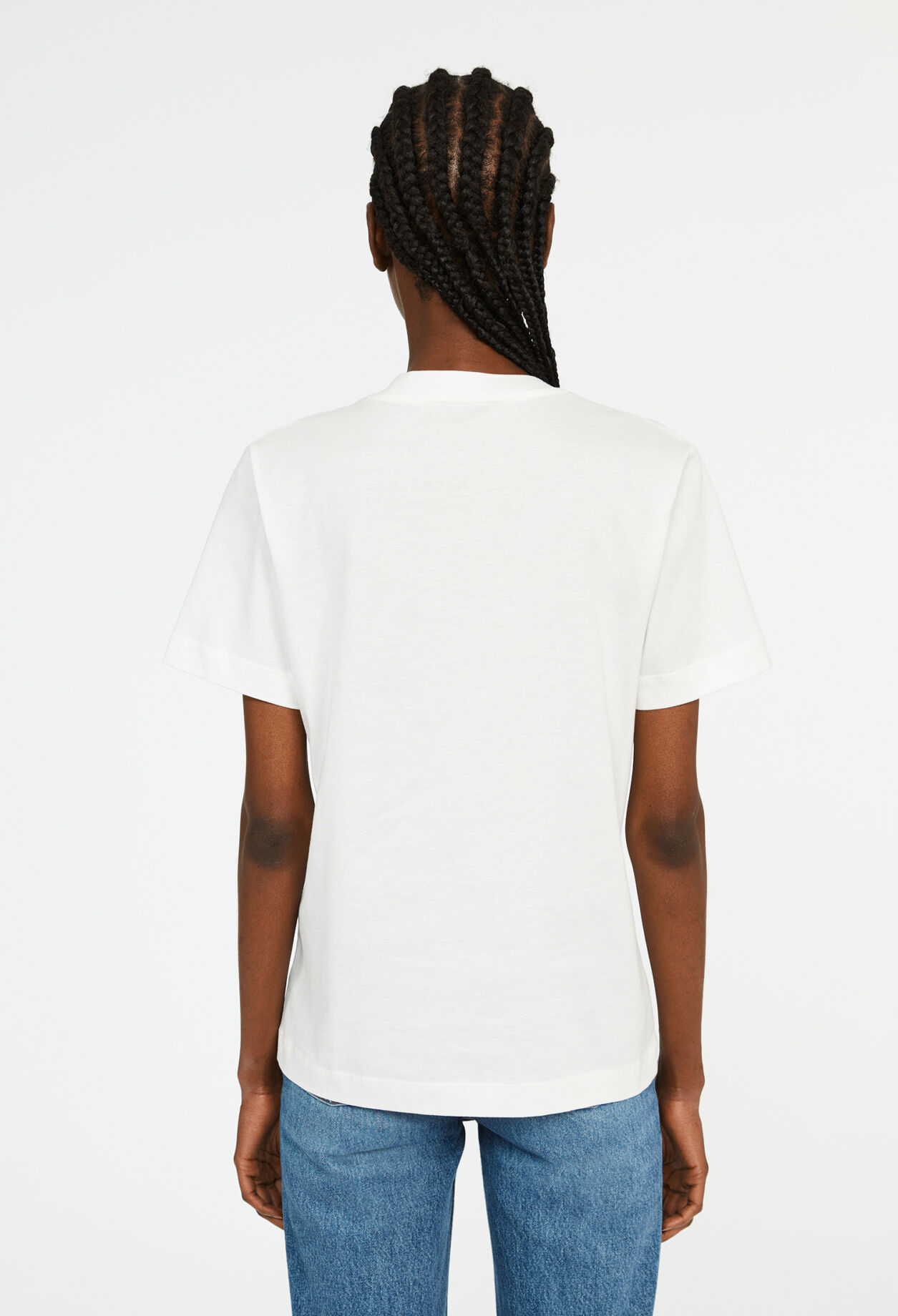 T-shirt blanc sérigraphié coton