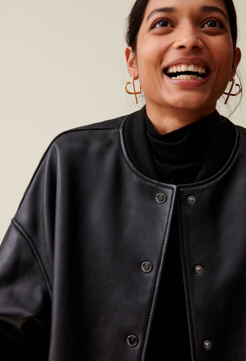 Veste bomber cuir Jean Toto