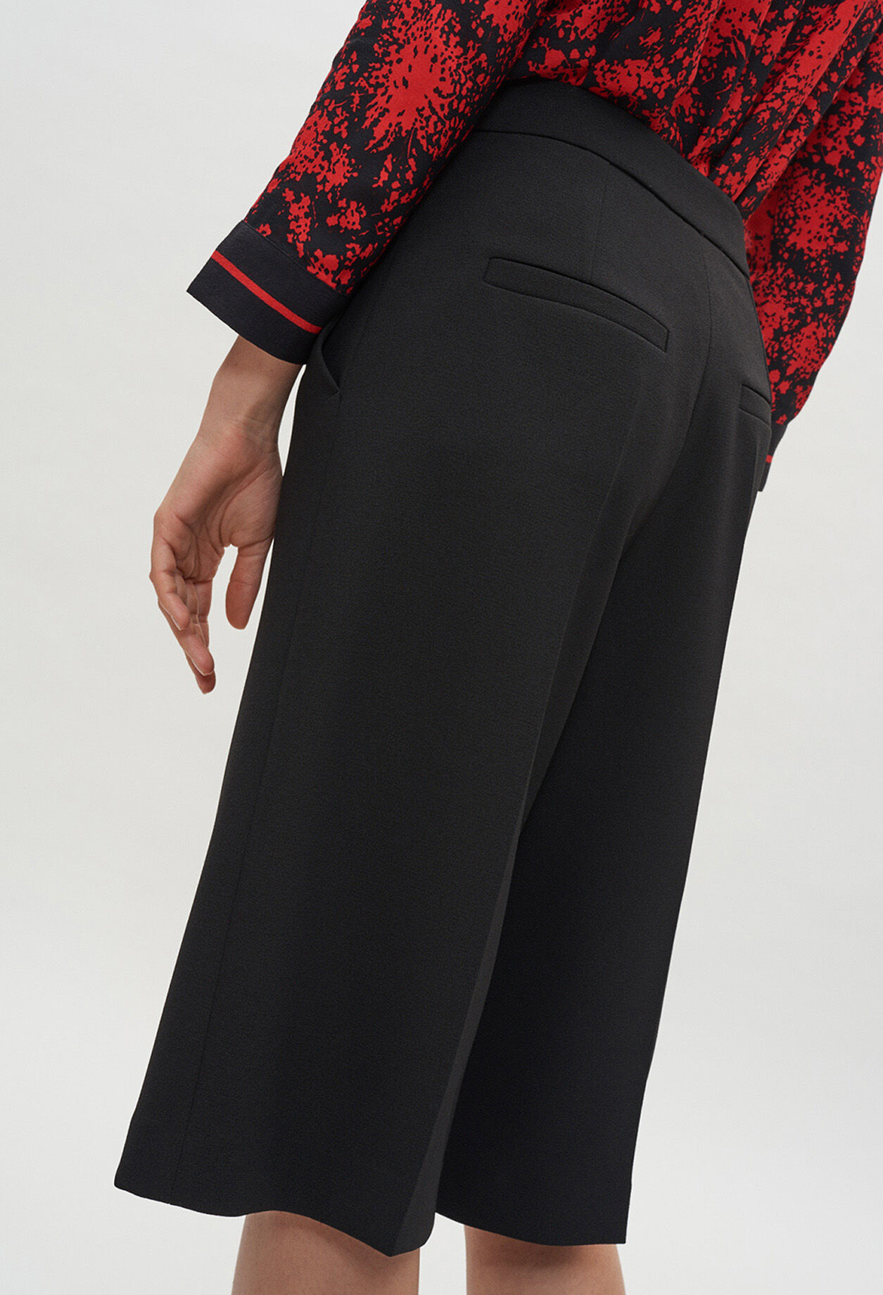 Jupe-culotte noire