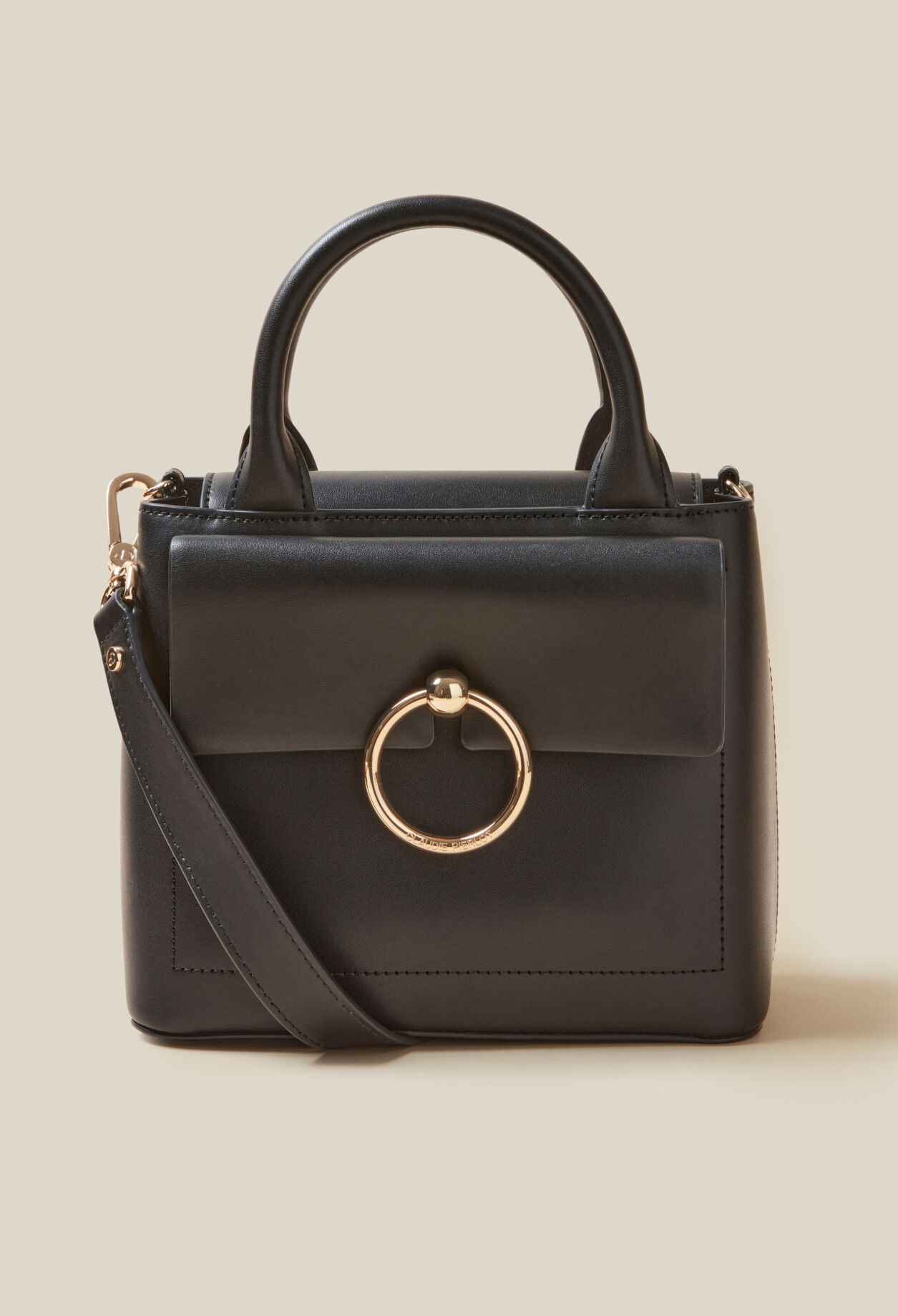 Sac Anouck cuir noir