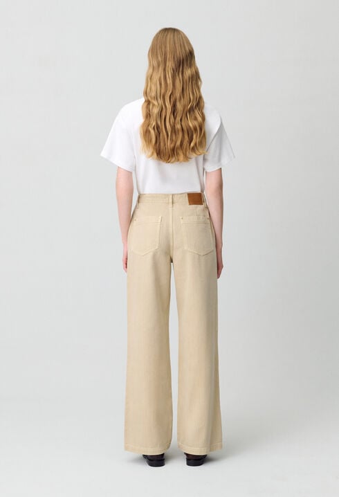 Jean denim droit