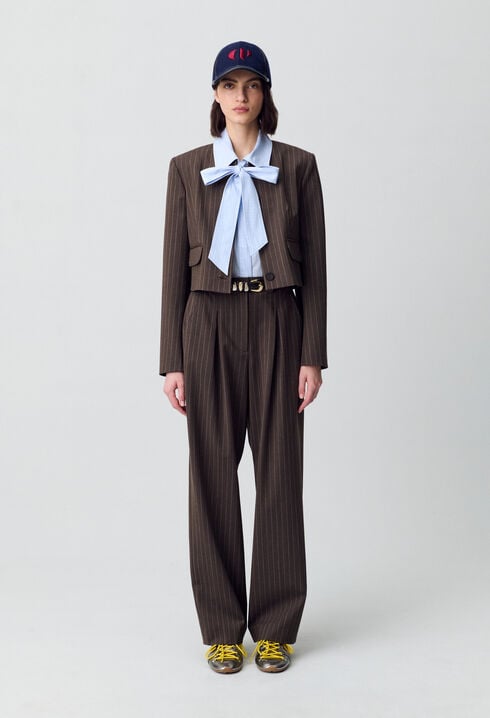 Veste boîte courte