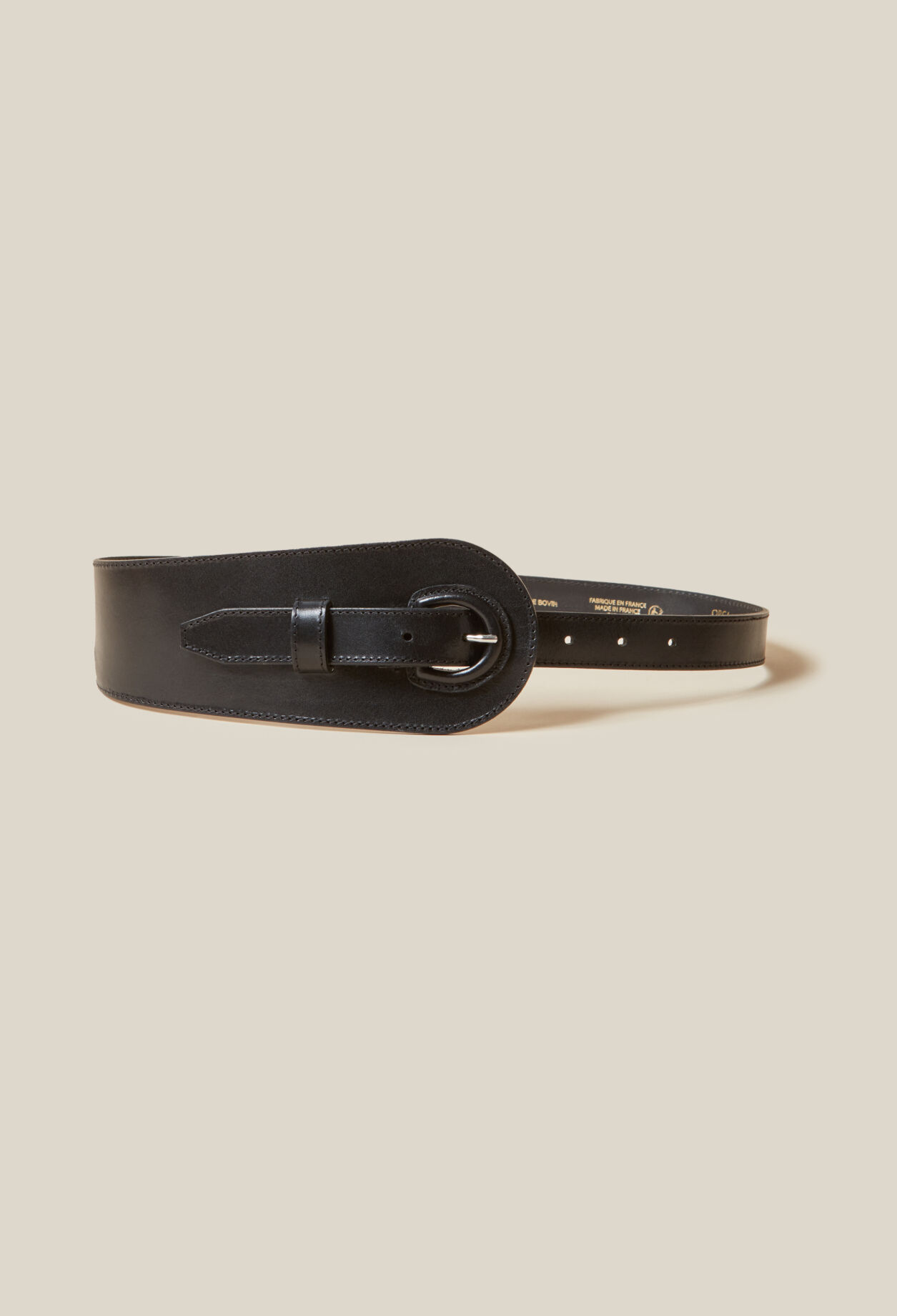 Ceinture cuir noir