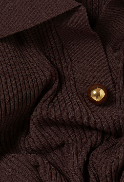 Robe mi-longue en maille