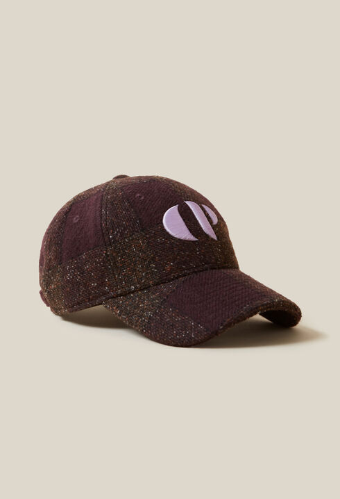 Casquette tartan brodée CP