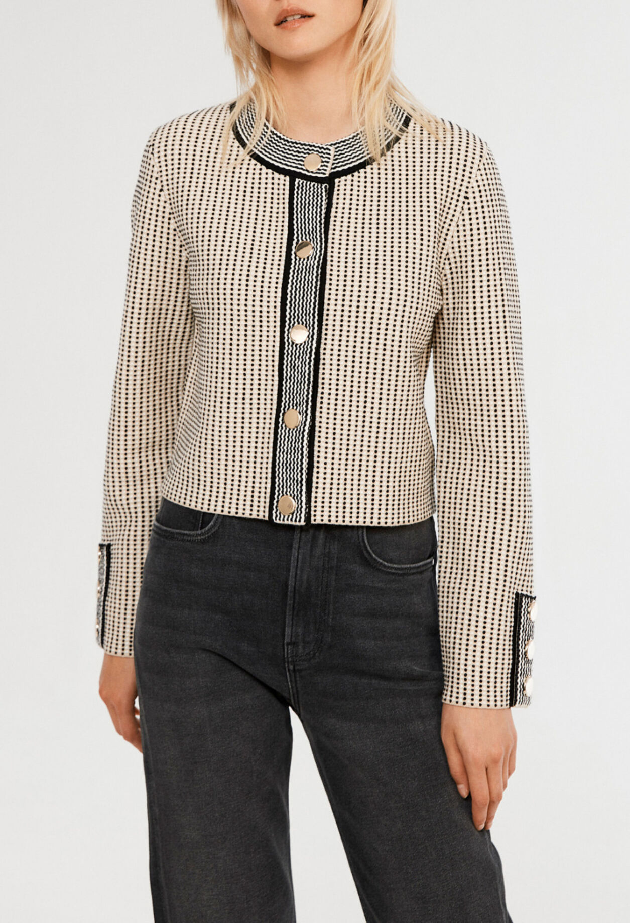 Cardigan boutonné