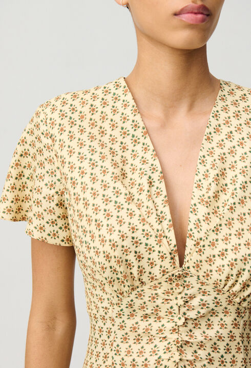 Robe mi-longue
