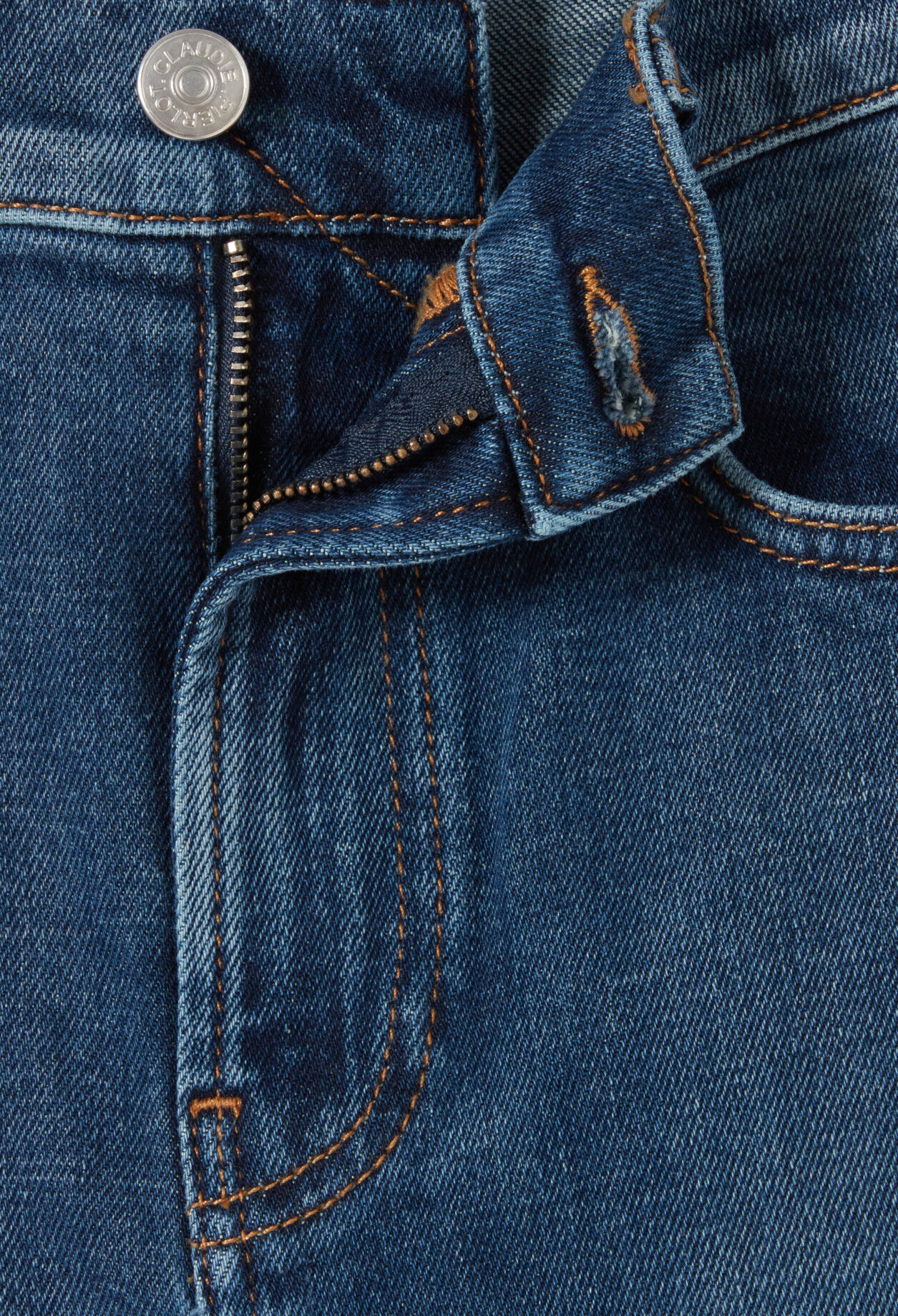 Jean Toto détail logo poche arrière
