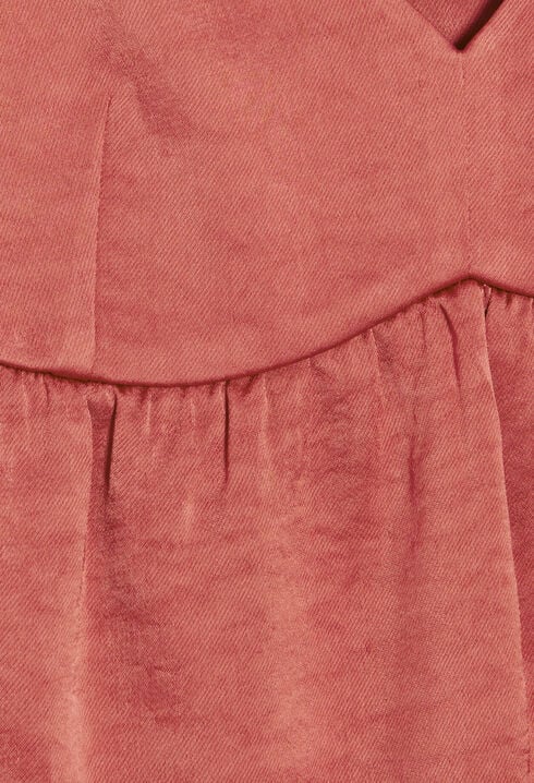 Top bretelles terracotta