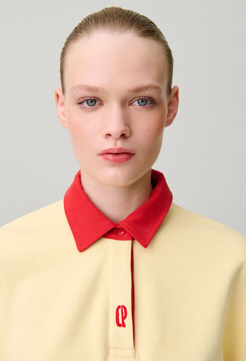 Sweatshirt oversize coton