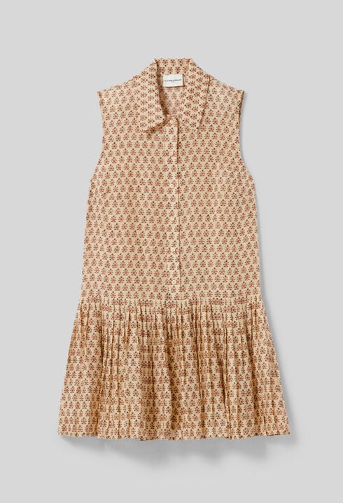 Robe courte imprimée