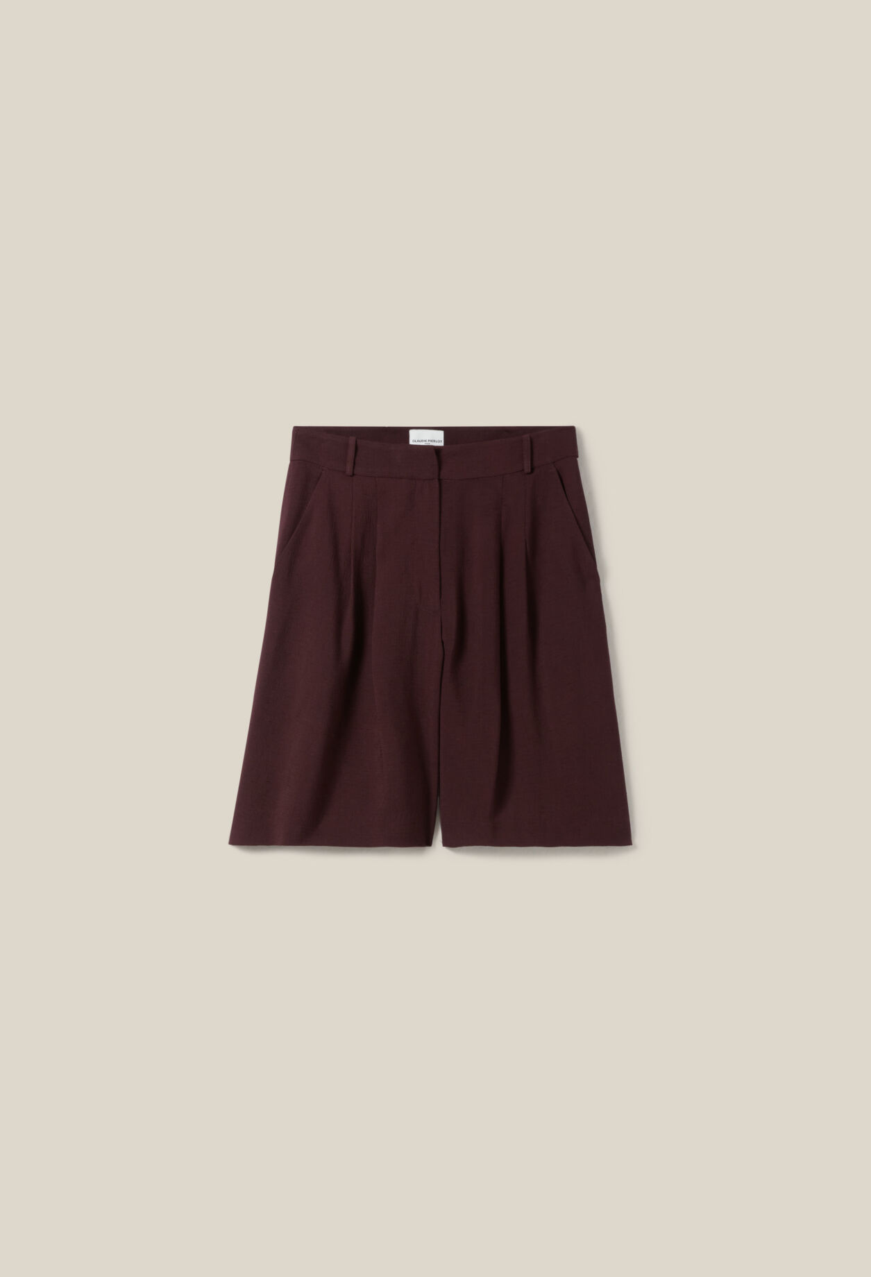 Bermuda taille haute
