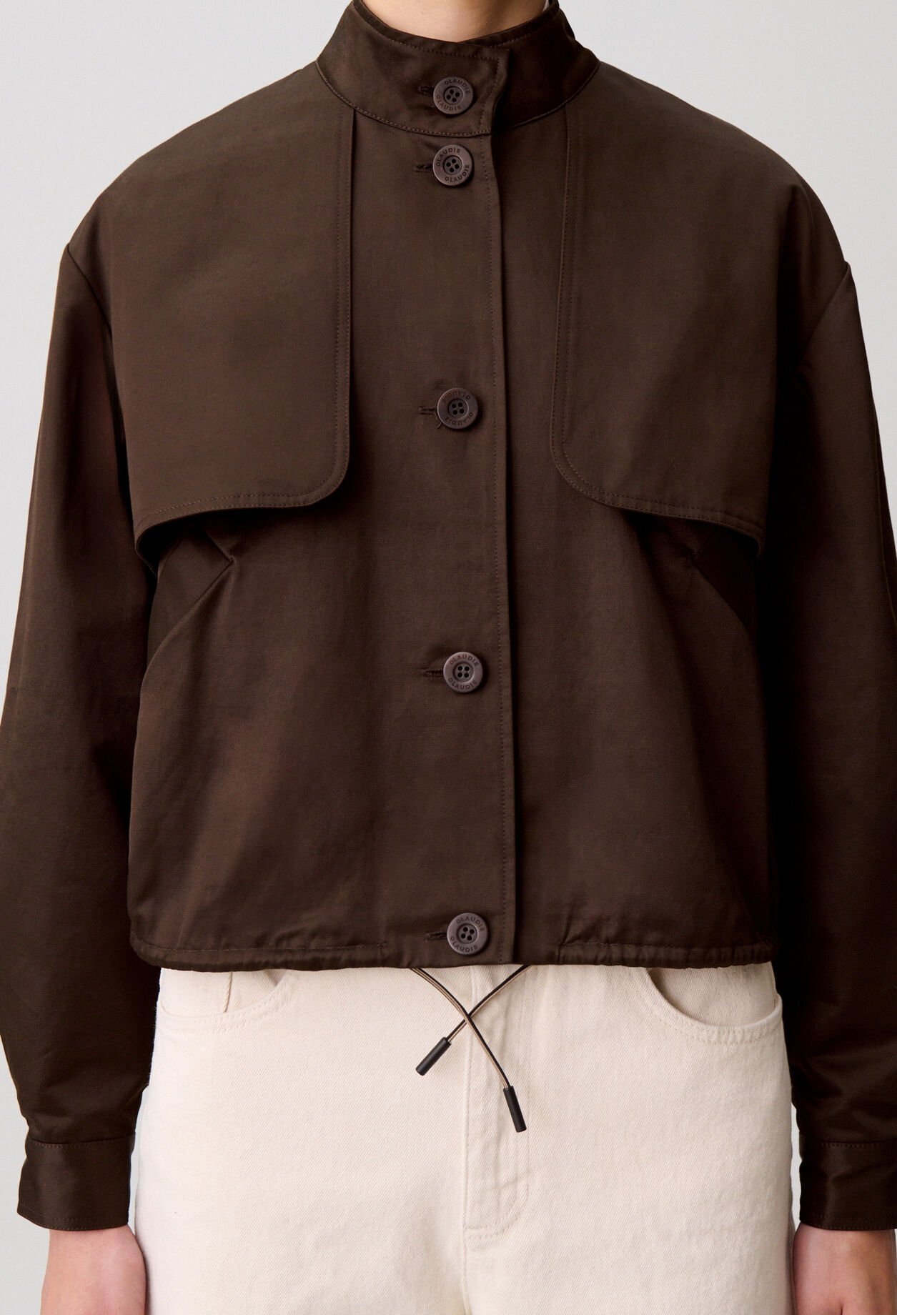 Blouson satin&eacute;