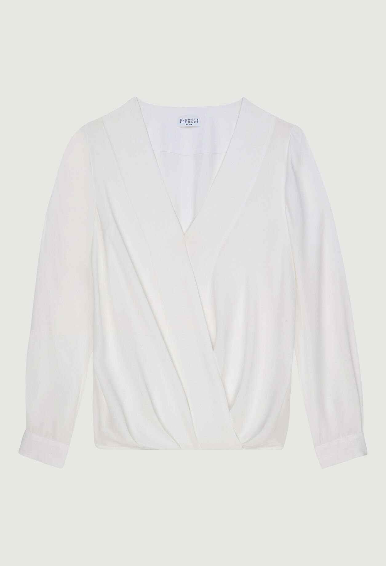 Blouse à col V