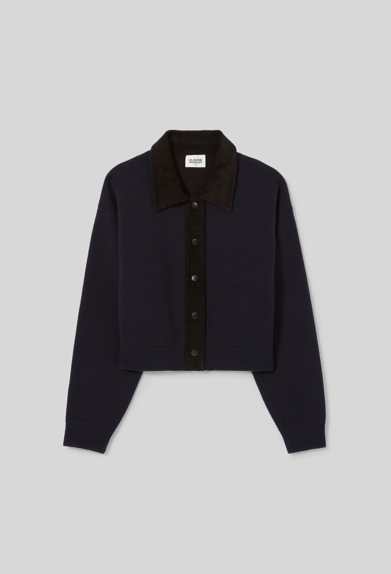 Cardigan velours côtelé