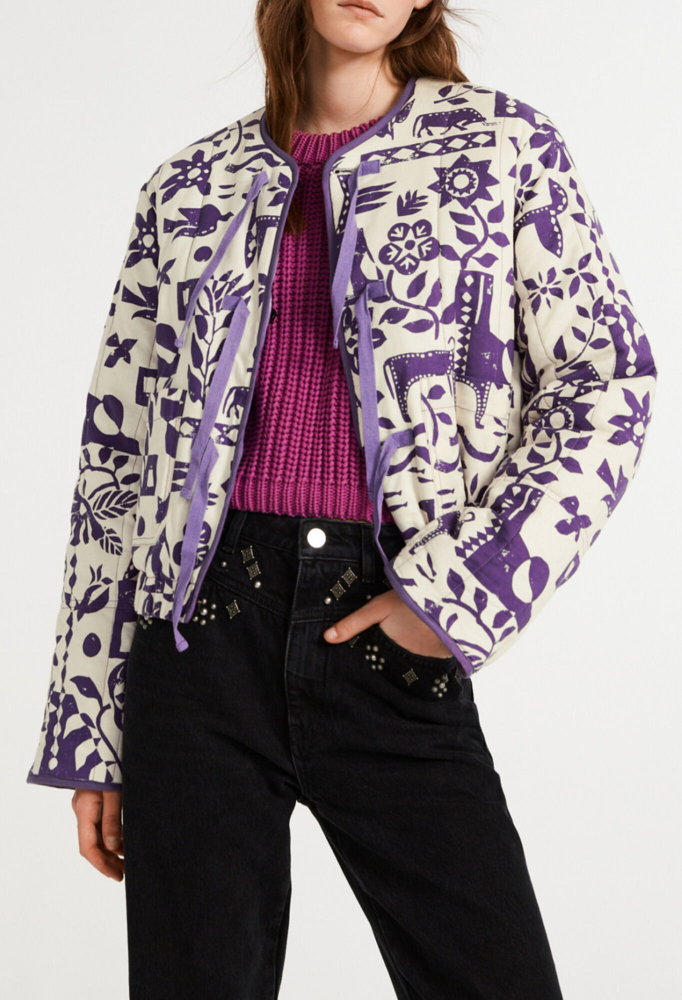 Blouson reversible