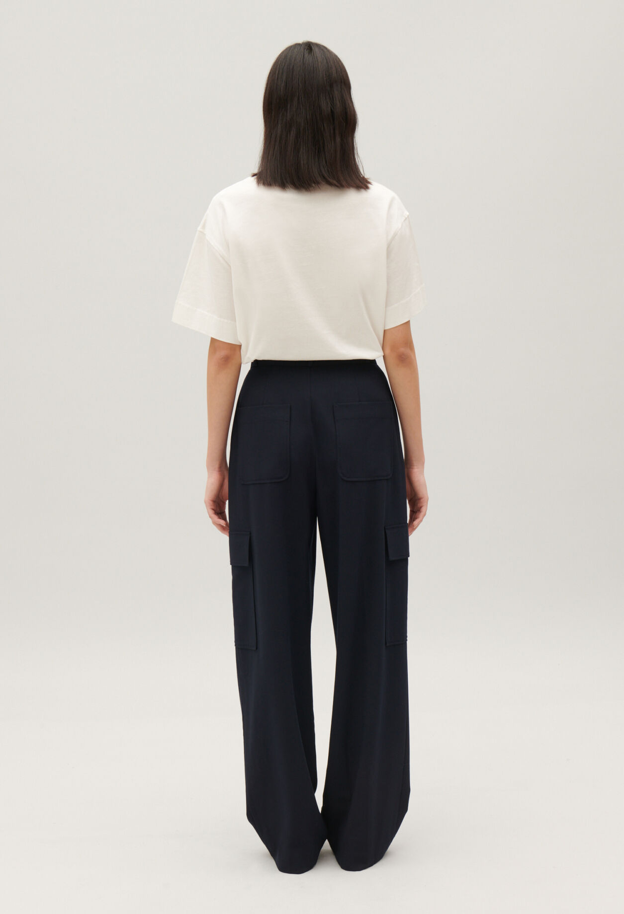 Pantalon cargo marine