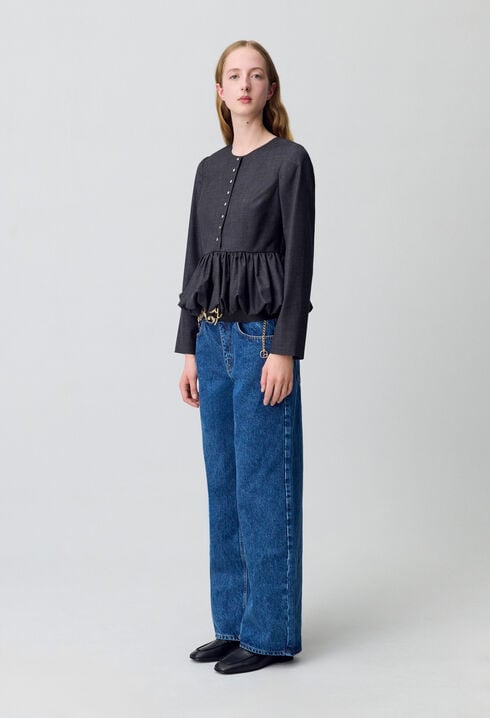 Top peplum