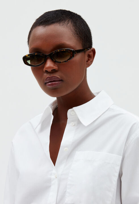 Lunettes de soleil ovales Agatha