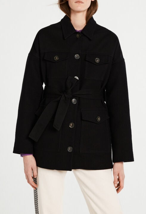 Veste ceinturée