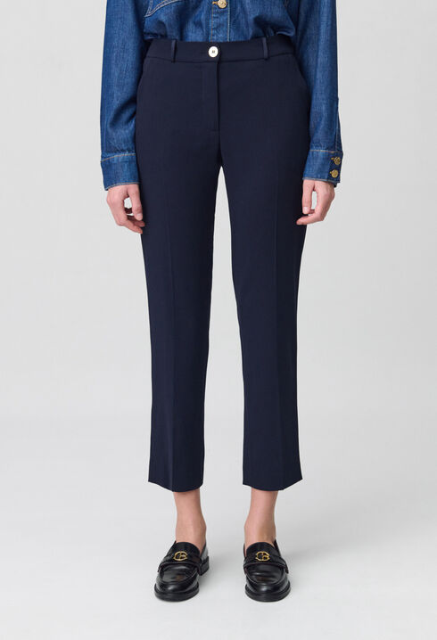 Pantalon tailleur cigarette
