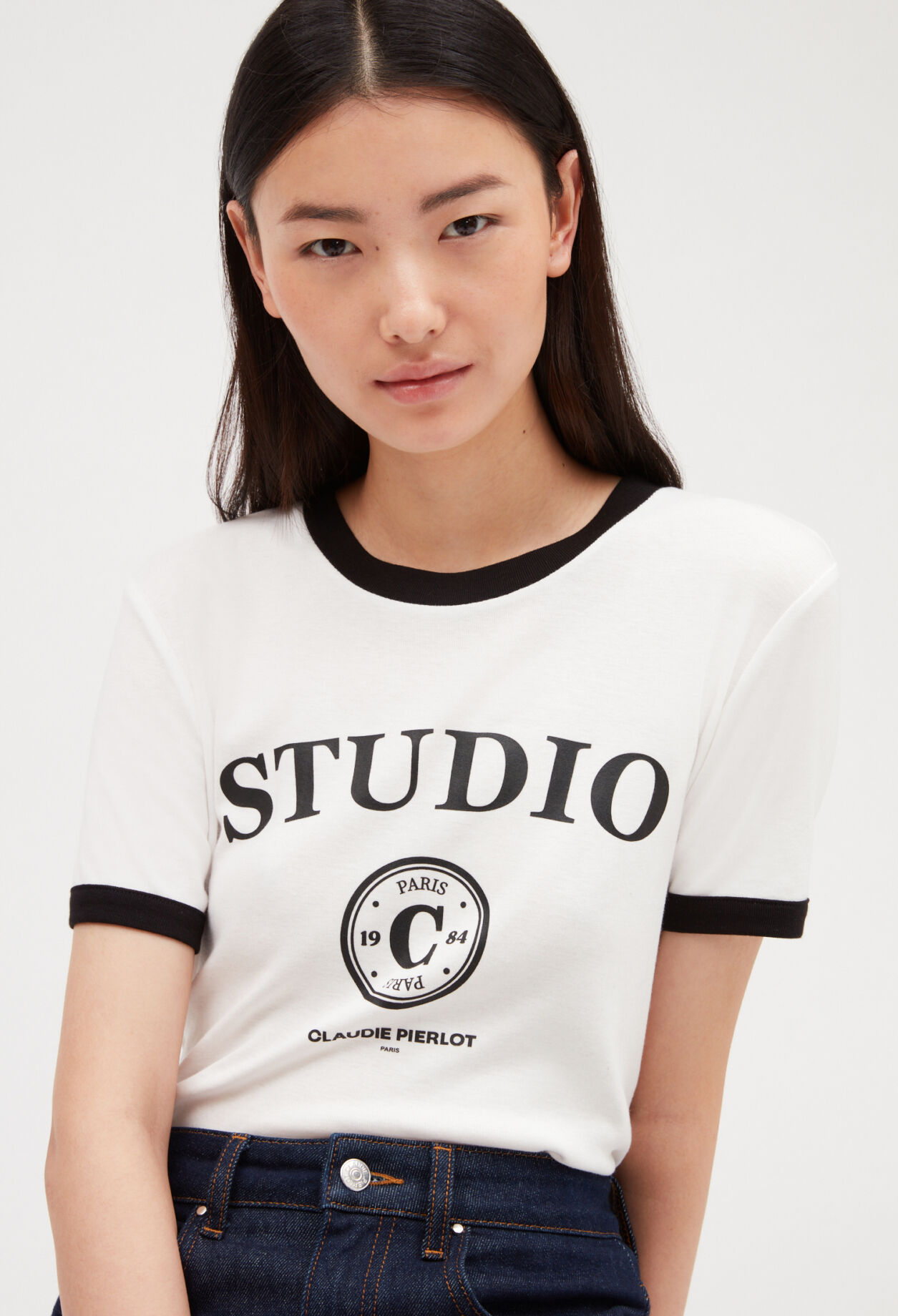 T-shirt bicolore Studio