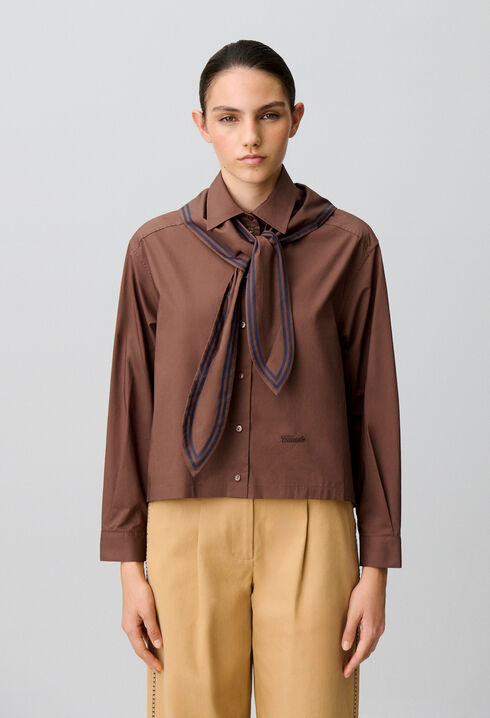Chemise popeline coton