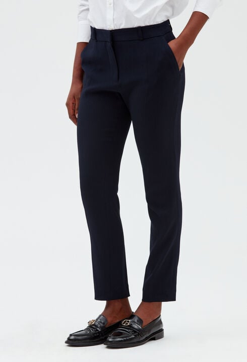 Pantalon tailleur cigarette