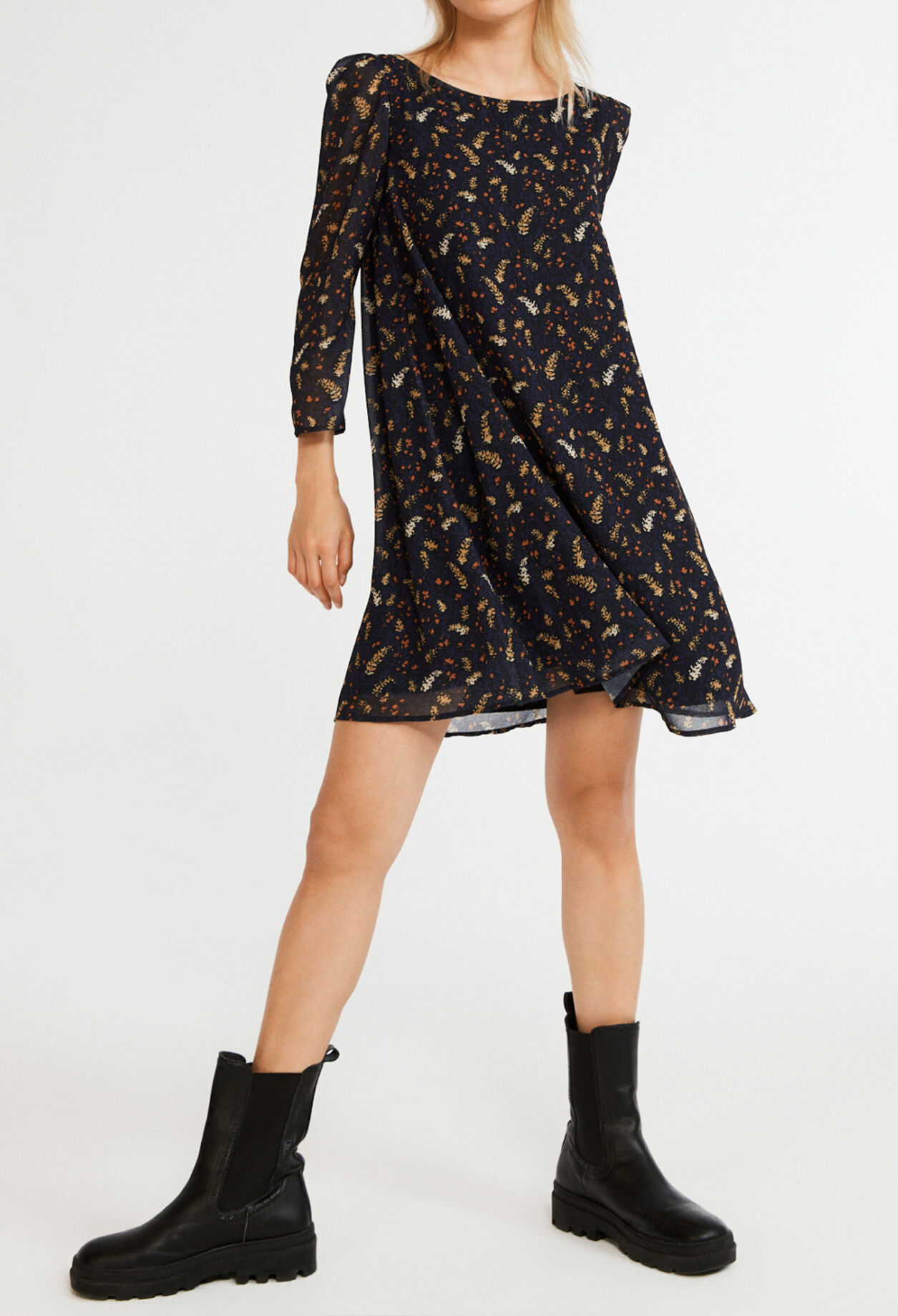 Robe rififi claudie pierlot fleurs hot sale