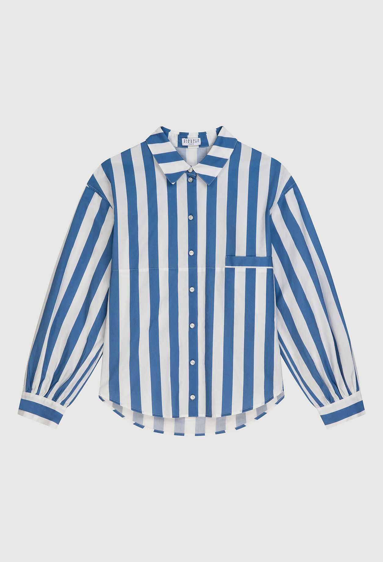 Chemise loose rayée