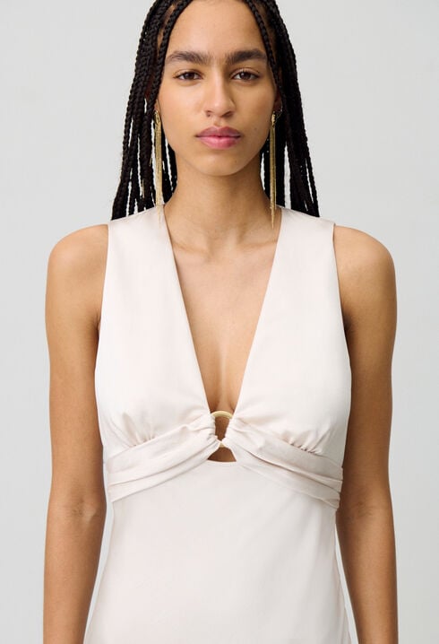 Robe longue fluide
