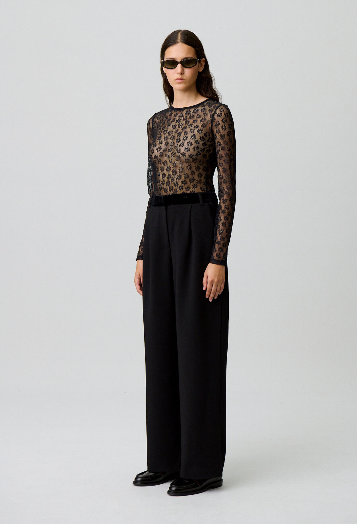 Pantalon droit tailleur