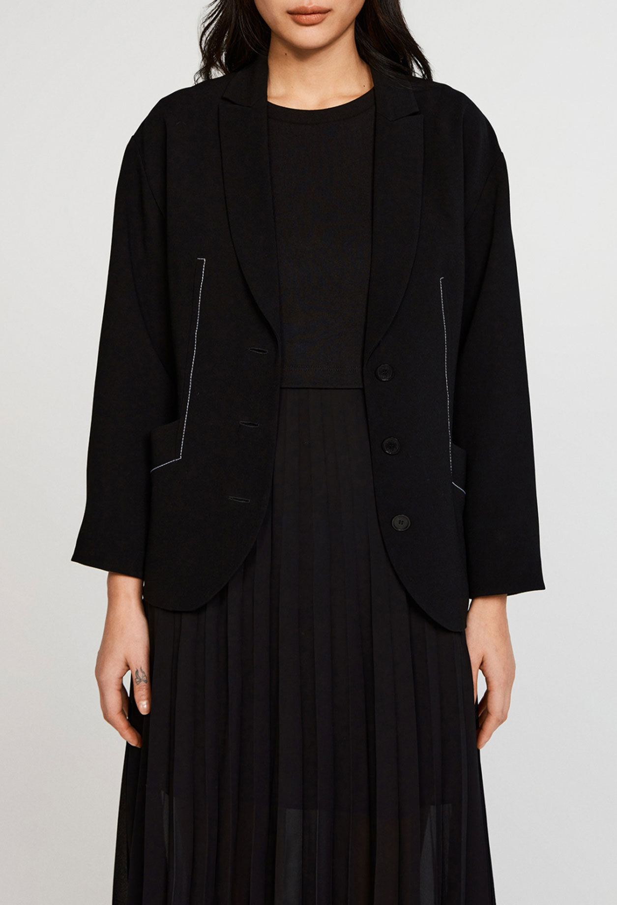 Veste ceinturée